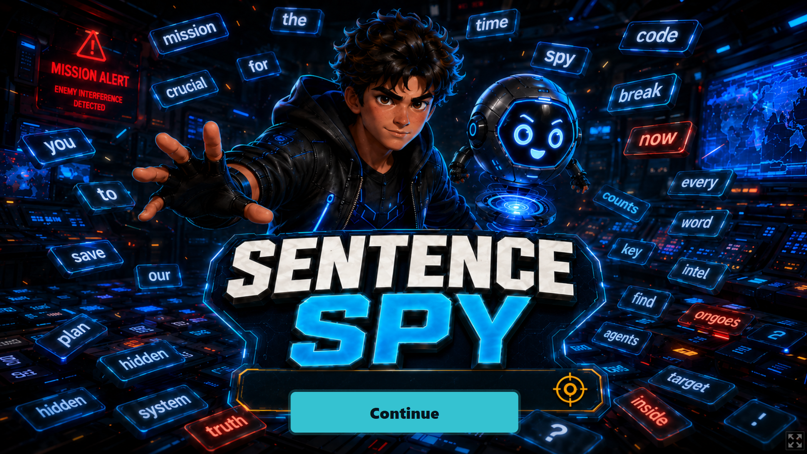 Complete Sentence Spy game cover