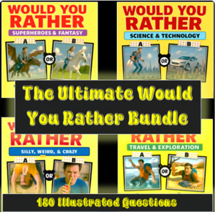 Cover of Would You Rather | Icebreakers | Back to School & End of Year Activities | ESL
