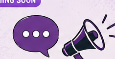Speech bubble and megaphone